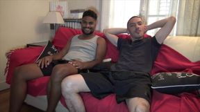 Sexy latino dude fucked barebacked by badboy