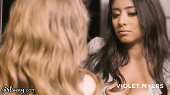 Step-Sisters' Natural Boob Bonanza with Lena Paul and Violet Myers