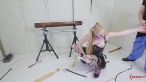 Mouth screwed sub craves her masters shaft