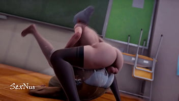 Me follo la profesora para pasar