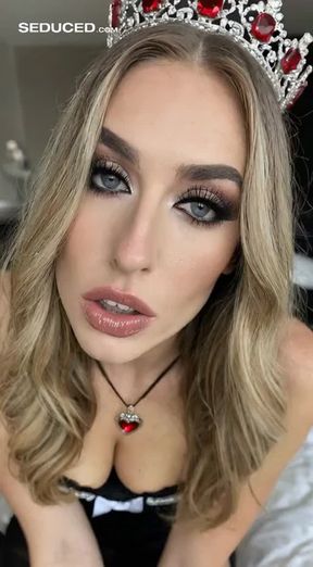 a woman being slapped in the face by, video created by AI