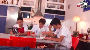 18 year old latino teens try first time twink anal sex