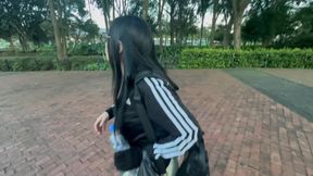 My Colombian step-cousin is accompanying me home