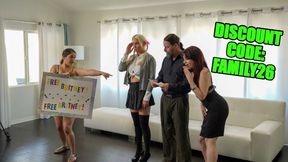 Family Strokes featuring Jack Vegas and Jessica Ryan's parody scene