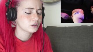 Slim 19 year old reacting to Amateur Porn - Emma Fiore