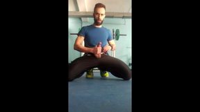 Naked Workout at the Gym