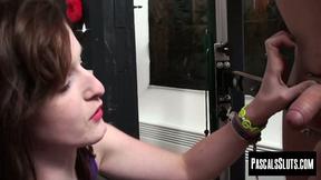 Adorable Vivienne LAmour squirts so many times while her deviant master dominate