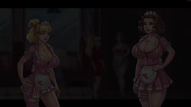 Waitress fucked in cafe bathroom by customers hard fast cheating
