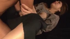 Ayaka Minamino Seducingly Fucks Through Torn Jeans - Sexy Asian Star