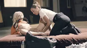 Abigail Mac And Kenzie Reeves In A Lesbian Cop And Robber Fantasy