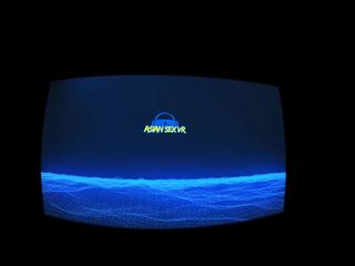 Pleasing Oriental teen likes white knobs