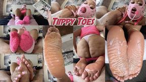 Tiippy Toes milks DaddyGoat!