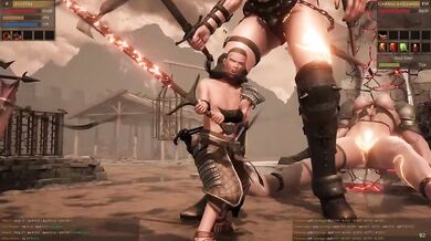 Giantess Goddess Tramples And Inserting 3D Game Pussy Vore Finale