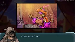 Hot Redhead Jasmine Gets Handjob & Facial In Steamy Anime Adventure