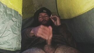 Scorching sizzling smoke in my tent