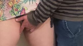 Petite Pussy Under Dress Perv in Subway