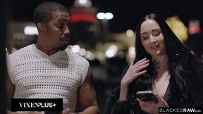 BLACKEDRAW Fit Babe Violet Voss Drains Strangers BBC After Night Out
