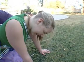 Sexy PAWG Cheerleader Fucked by BBC & Leaks Thick Cream