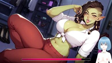 Demoned into Hentai Gameplay with Fluffy Furry Babe Getting Gushed