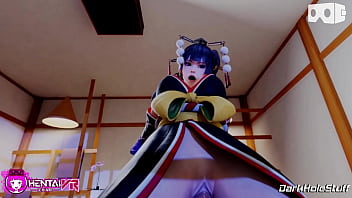 Nyotengu&#039_s Happy ending Cowgirl VR