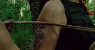 Lesbian Domination in the Forest: Lezdom, Bondage and Pussy Eating with Mushroom Sofi
