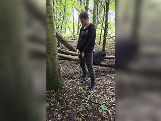 I was walking in the forest and needed to take void urine