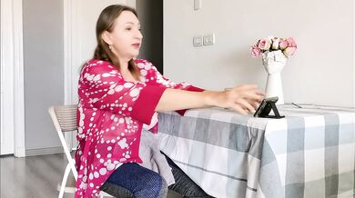Your 50 plus milf futanari can’t stop cumming