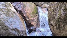 Fuck in the Forest at Waterfall