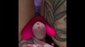 Cumming in chastity compilation