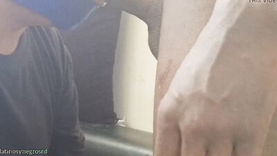 Here I begin to suck the rich, huge, thick and black come to my neighbor before coming.