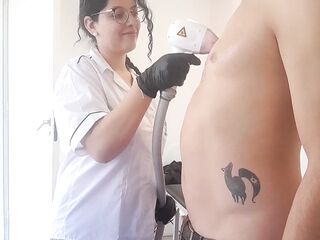 Permanent laser hair removal with a pleased ending Ft. Eddie Queens