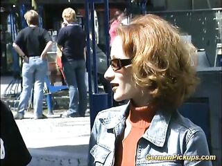slim redhead outdoor anal