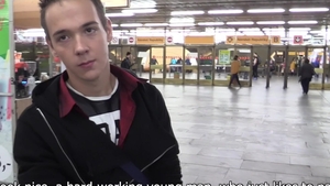 Czech Hunter: Public Square Turns into a Wet Dream