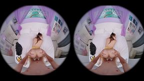 UP CLOSE VR - Hot Babe Aubree Valentine Lets You Fuck Her Doggystyle POV