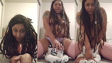 Dolliehead humping her white tiger