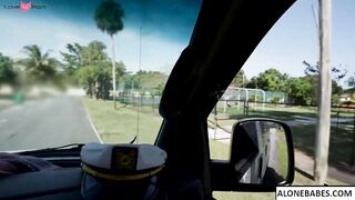 Alexis James Riding The Bus - A Sexually Charged Journey