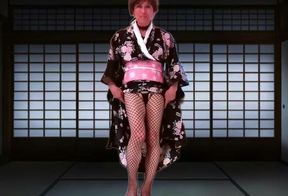Pai-chan in Kimono