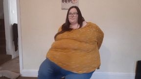 SSBBW GODDESS VS OFFICE CHAIR - FAT CHAT