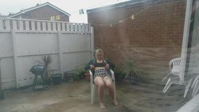 Ripley Strips off and Cums Outdoors