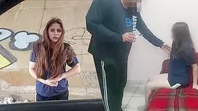 Tiny Innocent Whorehouse Prostitute Leaves Old Man For Cash, Real & Not Fake, Homeowner Hurts Her!