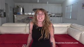 Desperate Amateurs Babz, Scarlet, Bridgett and Scarlet get their tight milf pussies banged hard