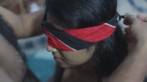 Hot Mallu Couple Blindfolded Sex & Romantic Bikini Romance