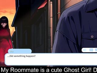 My Roommate is a cute Ghost Beauty! (Free Steam Demo Game) Raunchy Content, Nudity, Older, Manga, NSFW, Casual