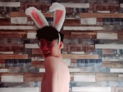 BUNNY BOY DANCING NAKED
