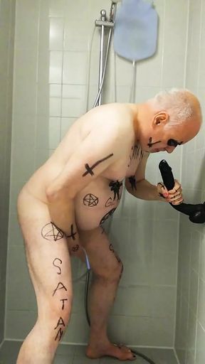 Satan Slave Takes A Delicious Extreme Urine Enema