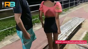 brazillian bull, corno libera esposa gravida pra gangbang com o realizador baiano , dogging comedor dotado comendo hotwife pregnant na rua e na praia em salvador. esposa fazendo sexo com amigos do cor