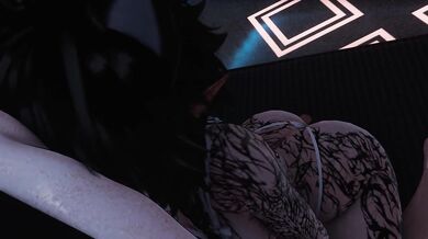 Goth Catgirl Pov Blowjob With Big Ass In Vrchat Exclusive Amateur Hentai
