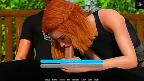 Petite Babe Deepthroats Massive Cock in Bold Public Blowjob Scene