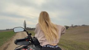 Driving ATV and fooling around MOV