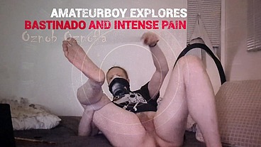 Amateurboy Explores Bastinado and Intense Pain